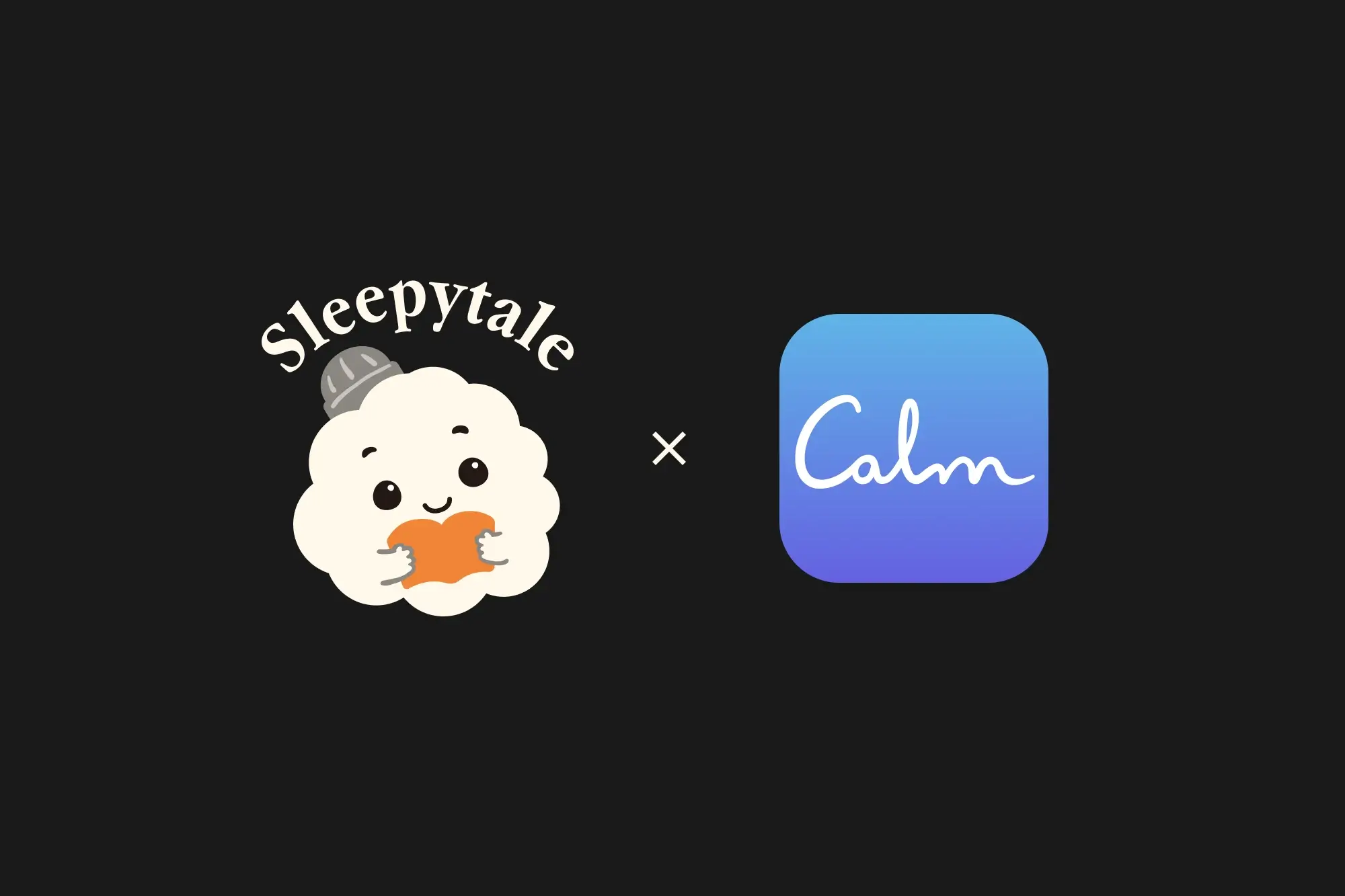 Sleepytale vs Calm bedtime story app comparison showing personalized AI stories versus celebrity narrated sleep stories for kids.