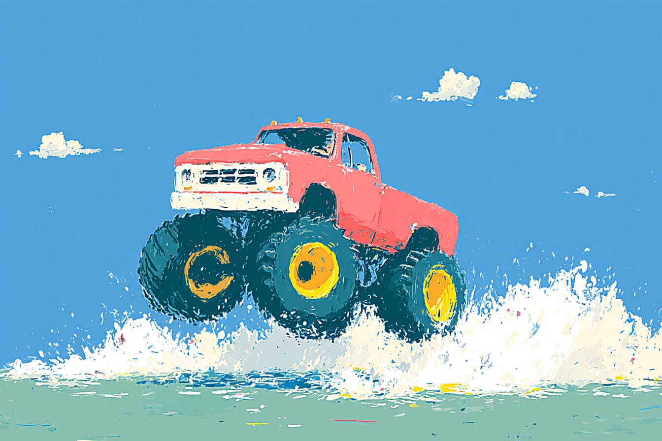 Monster Truck Bedtime Stories