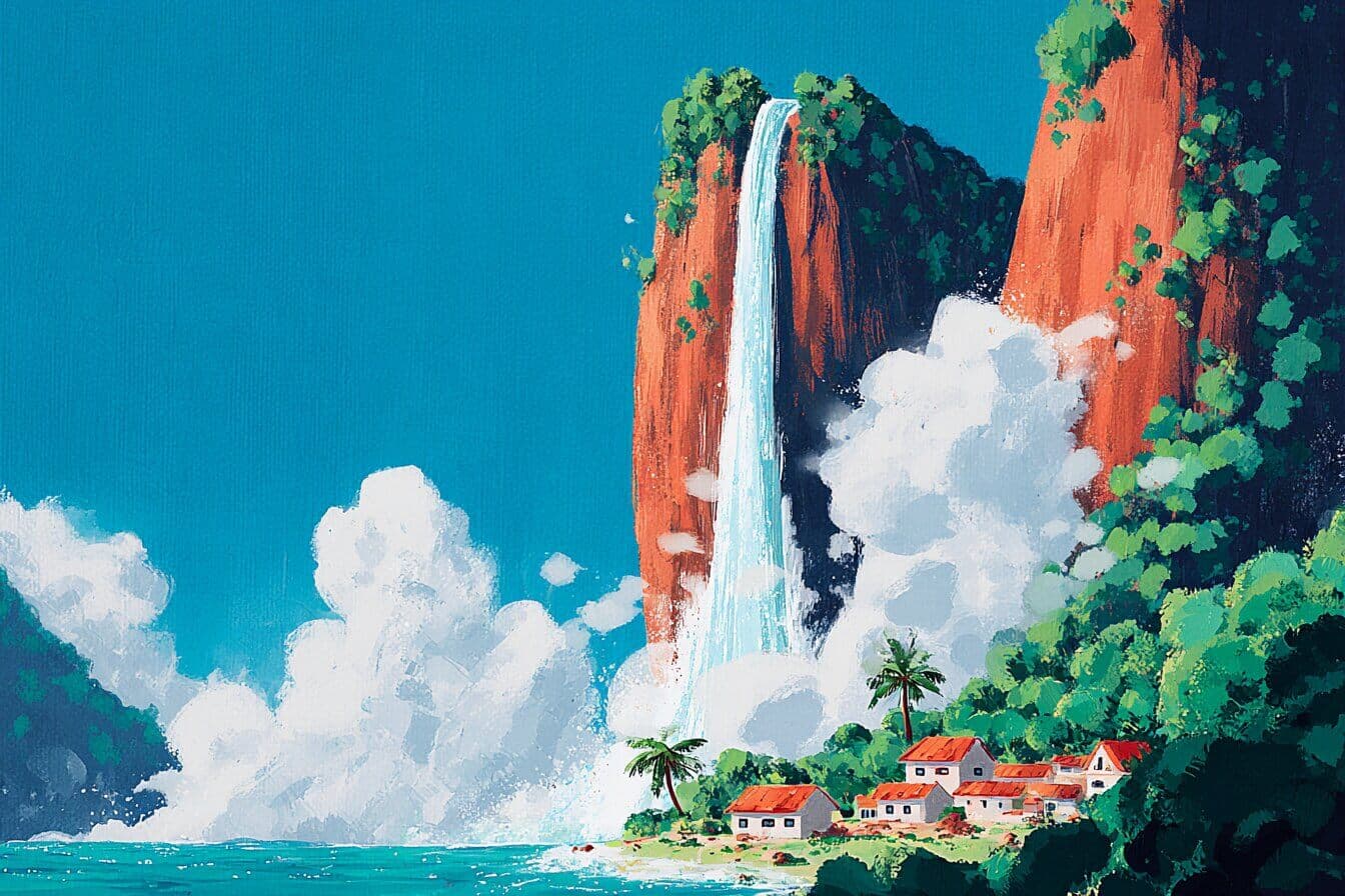 Waterfall Bedtime Stories